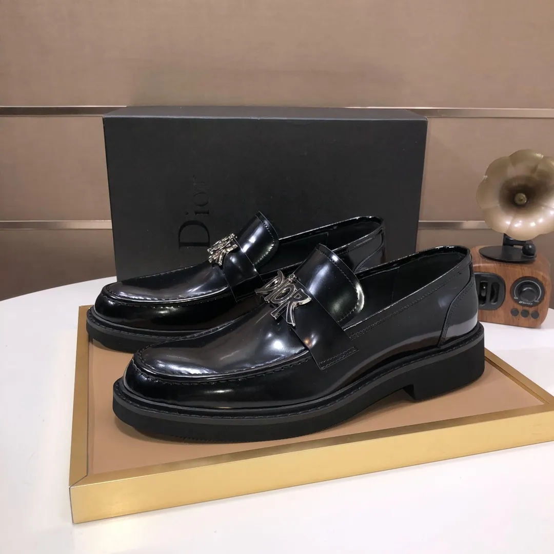 Men's shoes 💰680💰[Dior] (water-dyed cowhide lining) Dior original 1:1 high-quality factory, imported original materials, imported version of raw cowhide, water-dyed cowhide lining, original TPU outsole, code number: 38-44